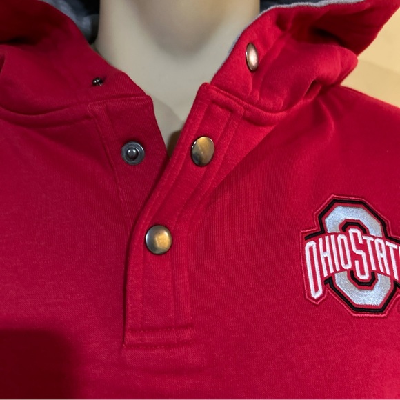 Ohio State buckeyes varsity pullover sweatshirt heavy Colosseum men’s large new - Picture 4 of 8